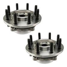 2 Front Wheel Hub Bearing Assy w/ABS for 2003-2005 Dodge Ram 2500 3500 4WD 8 Lug
