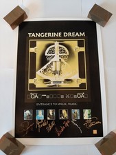 Handsigniertes Tangerine Dream-Poster