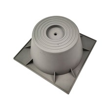 DAKOTA SOURCING DAK18031 1-Piece Condenser Riser 6" Polypropylene