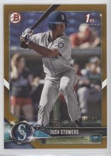 2018 Bowman Draft Gold 26/50 Josh Stowers #BD-190 nd3