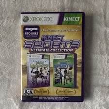 Kinect Sports ultimate collection Xbox 360 2 disks in case, games only 