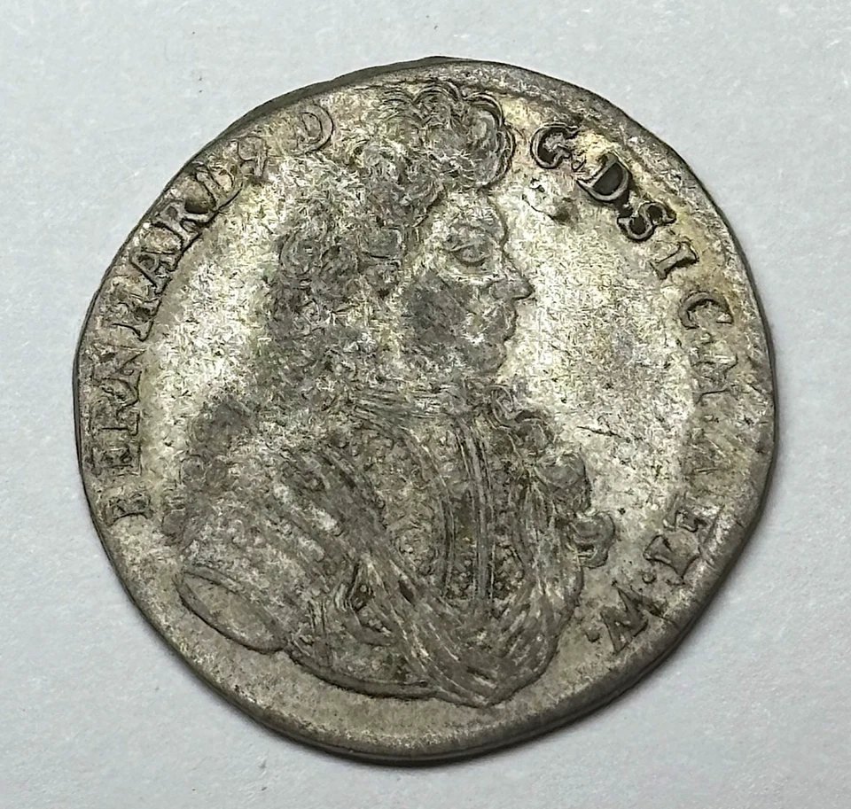 1692 Germany (Saxe-Meiningen) - AR Groschen, “Schloss Elisabethenburg”, KM-26. - Image 2 of 2