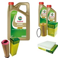 Mann Inspektionspaket 7L Castrol Titanium 5W-30 FüR Mercedes E-Klasse W211 S211