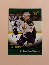Brenden Dillon 2012-13 Massage Envy Texas Stars IP Auto Autograph