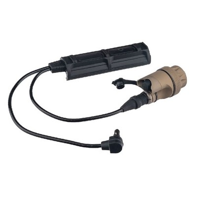 SureFire Scout Light Tan Rail Tape Switch w/7'' Laser Cable (DSE-SR07-D-IT-TN)