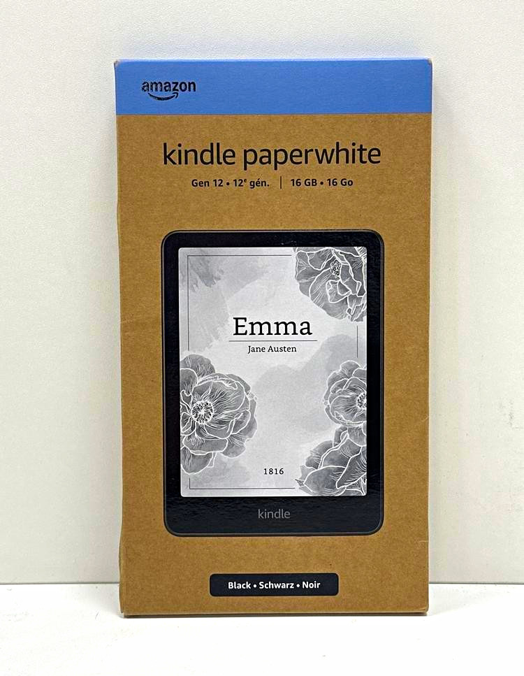 Amazon Kindle Paperwhite (12th Gen) - 7" - 16GB - Wi-Fi - Black