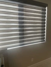 ShadesU Zebra Blinds 48 X72 3 Day Blinds for Windows