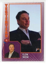 2025 HA Historic Autographs YesterYear 2 Elon Musk Design 3 #144 /30