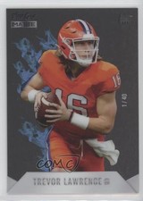 2021 Wild Card MATTE Rookie Heat White - Blue Flames 1/40 Trevor Lawrence RC o7m. rookie card picture