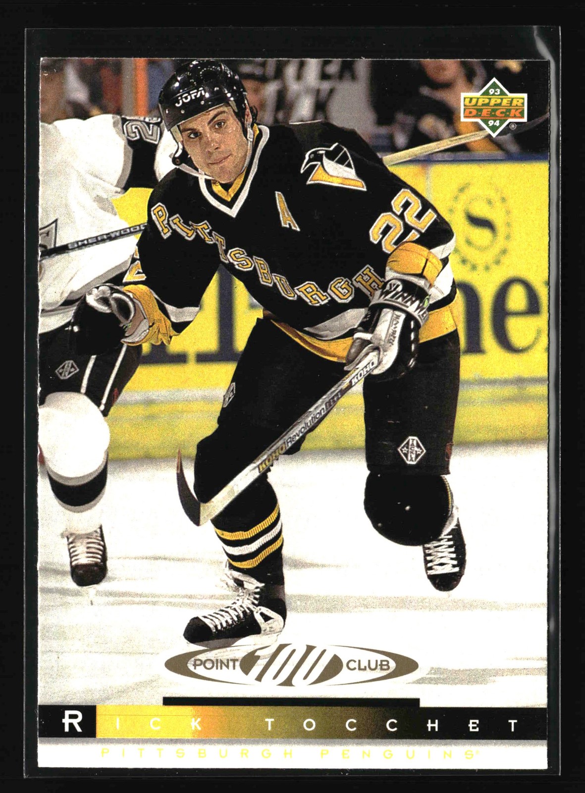1993-94 Upper Deck - #233 Rick Tocchet - Pittsburgh Penguins