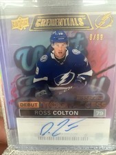2021-22  Credentials  Debut Ticket Access Autos Ross Colton Acetate /99 (AU, RC)