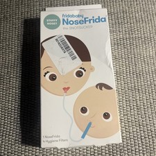  New In box NoseFrida by Fridababy The SNOTSUCKER with 4 Filters