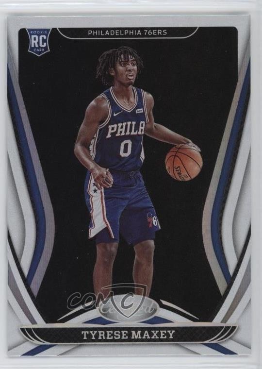 2020-21 Certified Tyrese Maxey #180 Rookie RC 0d08