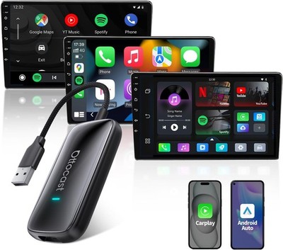 OTTOCAST Play2Video Ultra Video Car Adapter with Wireless CarPlay Android Auto
