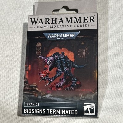 Warhammer 40K Tyranids Biosigns Terminated Limited Edition BRAND NEW SEALED OOP