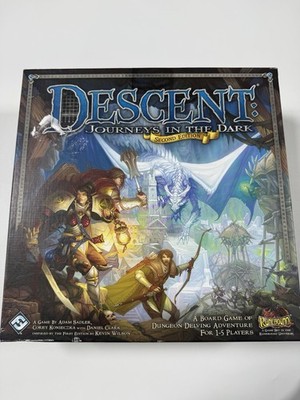 Descent Journeys in the Dark Second Edition Board Game INCOMPLETE Parts Repair