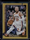2025-26 Topps Jalen Brunson Gold Rainbow #16/50 Knicks
