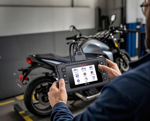 iCarsoft MT V6 Aprilia Motorcycle Diagnostic Tool | Full System OBD2 Scanner - Picture 7 of 9
