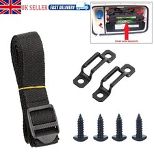 Gas Bottle & Leisure Battery Securing Strap & Brackets for Caravan Motorhome RV