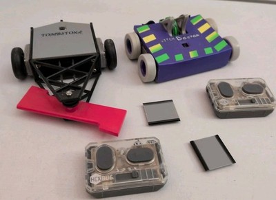 Hexbug Battlebots Rivals Tombstone and Witch Doctor Combo with Remotes UNTESTED