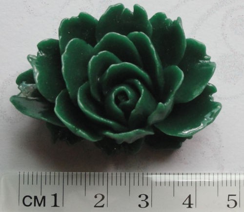 Antiquey Rose! brooch range of colours large flower - Picture 4 of 4