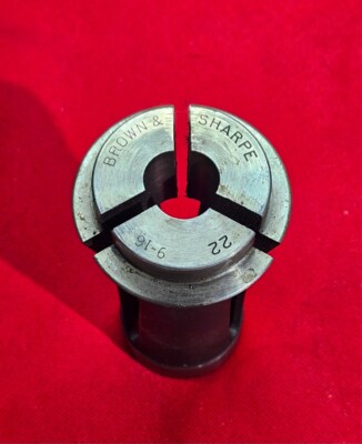Brown & Sharpe #22 Collet 9/16'' Round,  Automatic Screw Machine - Made in USA
