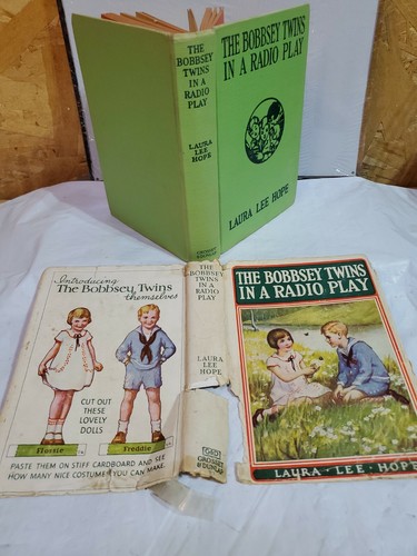 THE BOBBSEY TWINS 3 BOOK LOT- School 1907, Country 1913, Radio 37 LAURA LEE HOPE - Picture 11 of 12