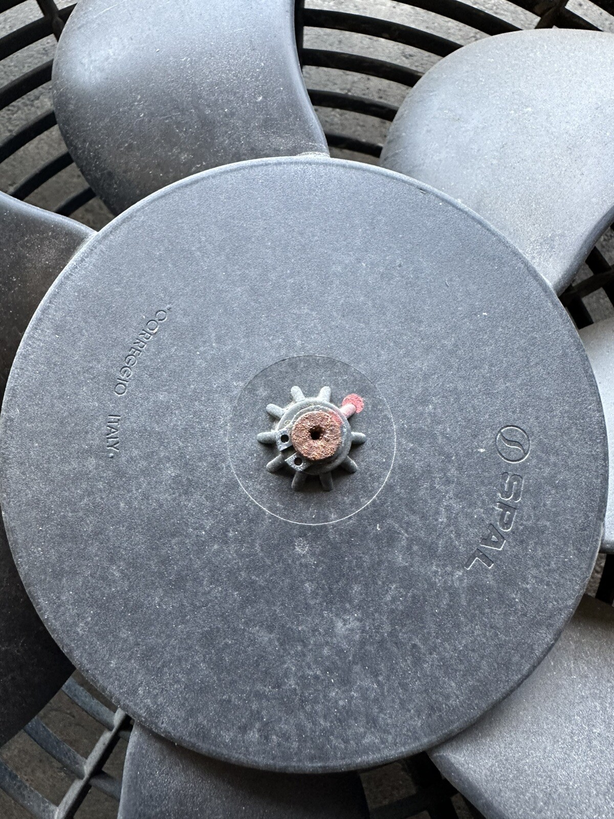 04-08 Maserati Quattroporte M139 Radiator Cooling Fan Motor OEM