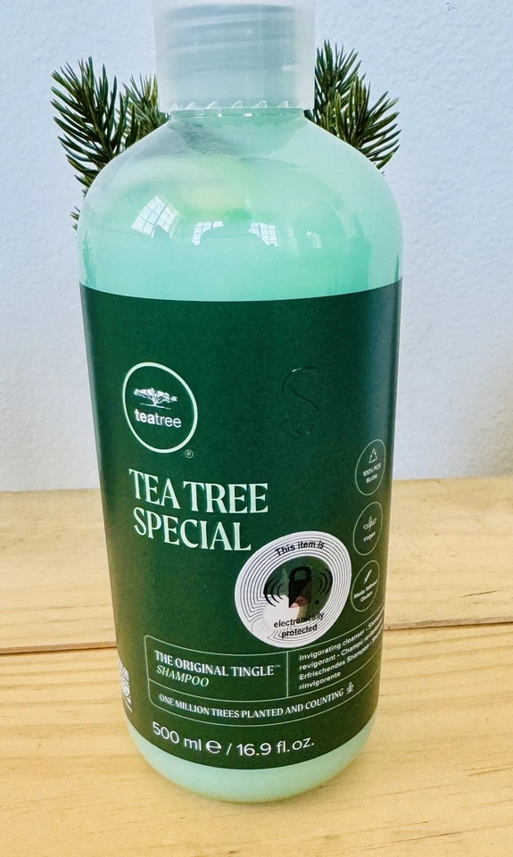 New! Sealed. Genuine Paul Mitchell Tea Tree Special Shampoo Large Bottle 16.9 oz - Image 3 of 4