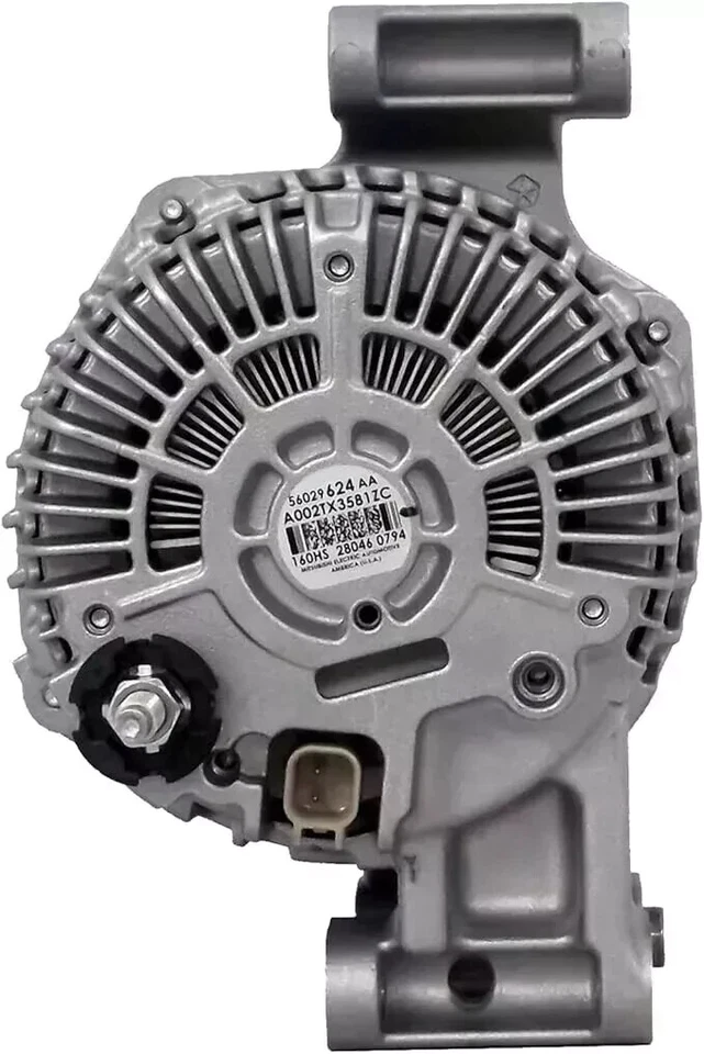 Parrilla dañada. Alternador ACDelco 334-3051 Reman para Jeep Cherokee 14-19 Foto 2 de 4