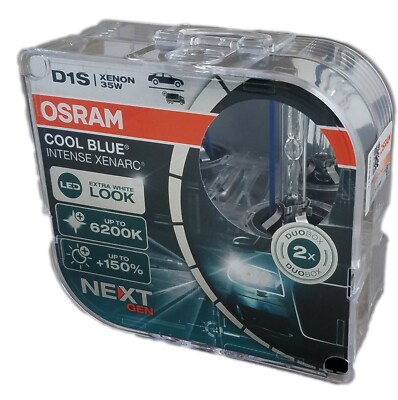 D1S OSRAM COOL BLUE INTENSE Xenarc Next Gen 66140CBN-HCB