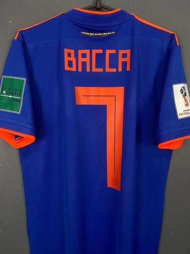 MEN COLOMBIA NATIONAL 2018/2019 CARLOS BACCA SOCCER FOOTBALL SHIRT JERSEY SIZE S - Picture 4 of 13