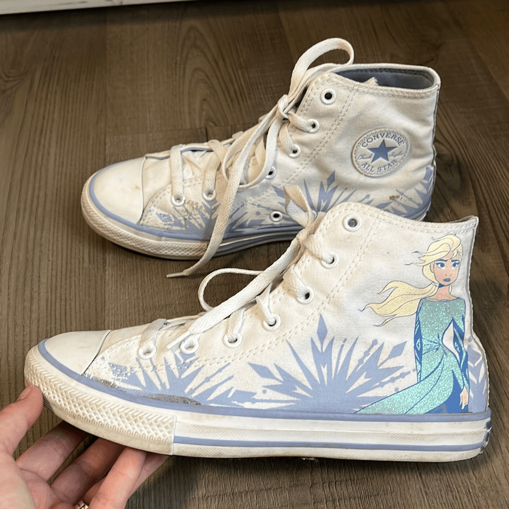Converse Disney Frozen Elsa All Star Chuck Taylor Hi-Top Shoes