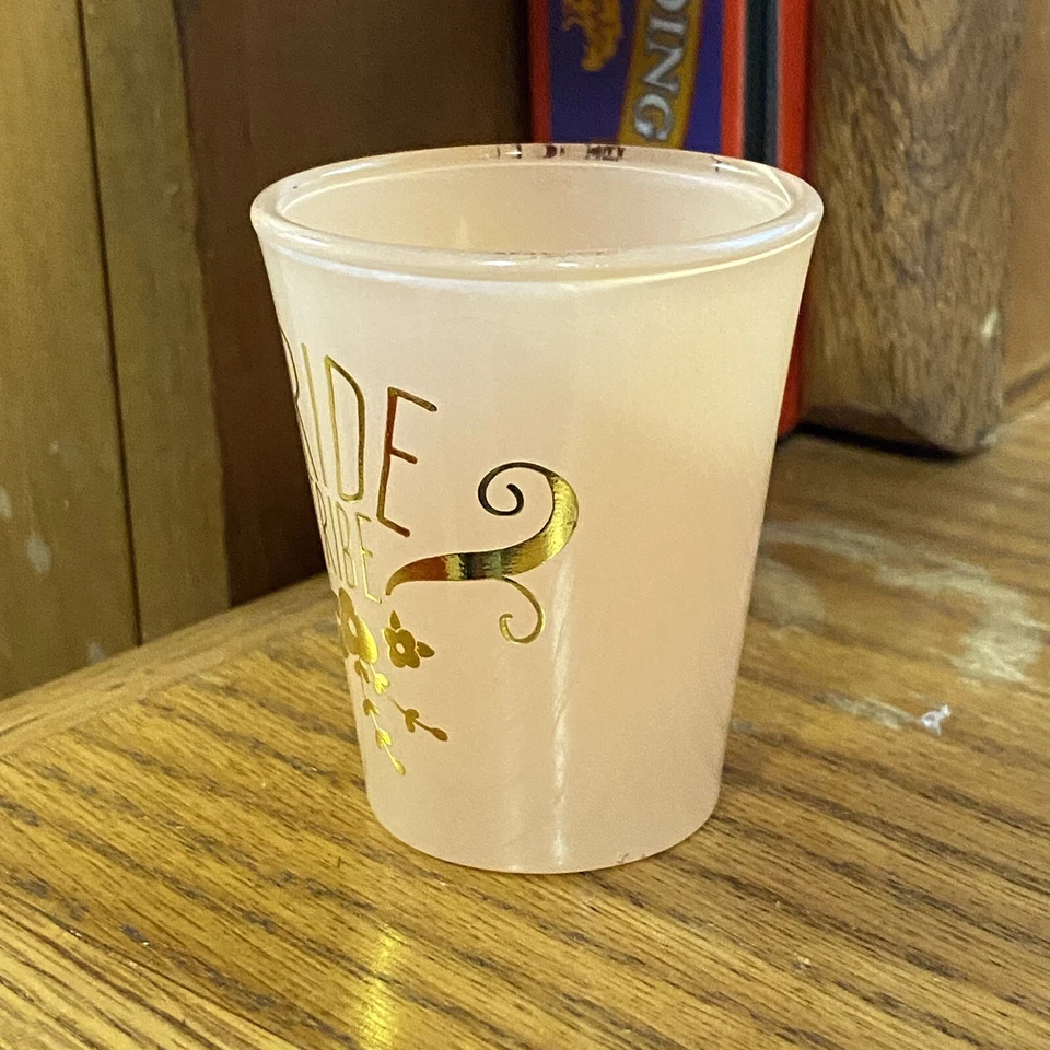 Fiesta nupcial de cristal de chupito de tribu novia Foto 4 de 4