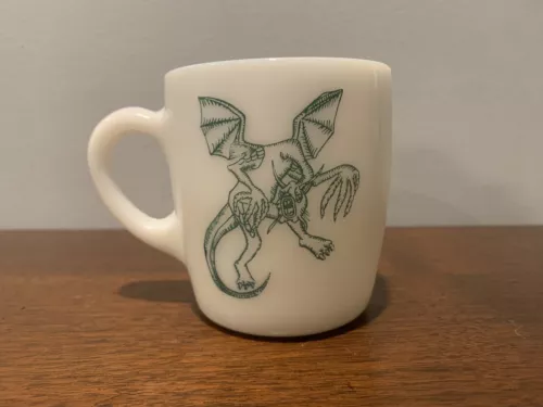 Vintage Fire King Anchor Hocking Jabberwock Mug Harry Potter