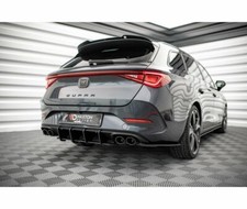 CUP Diffusor Ansatz + Seiten für Cupra Leon ST Heckstoßstange Rear Heckansatz