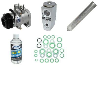 A/C Compressor Kit UAC For 2011-2014 Ford Mustang 5L V8 Naturally Aspirated