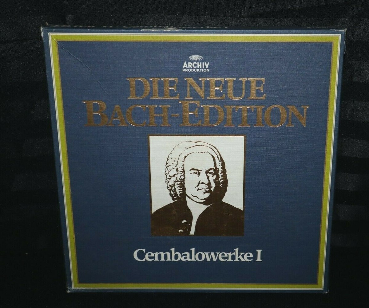 Bach~Die Neue Bach-Edition~Cembalowerke I~TEN Lp Box Set~Archiv