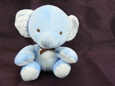 Fisher Price Elephant Plush 6" Baby Blue Infant 6'' Plush toy 2013