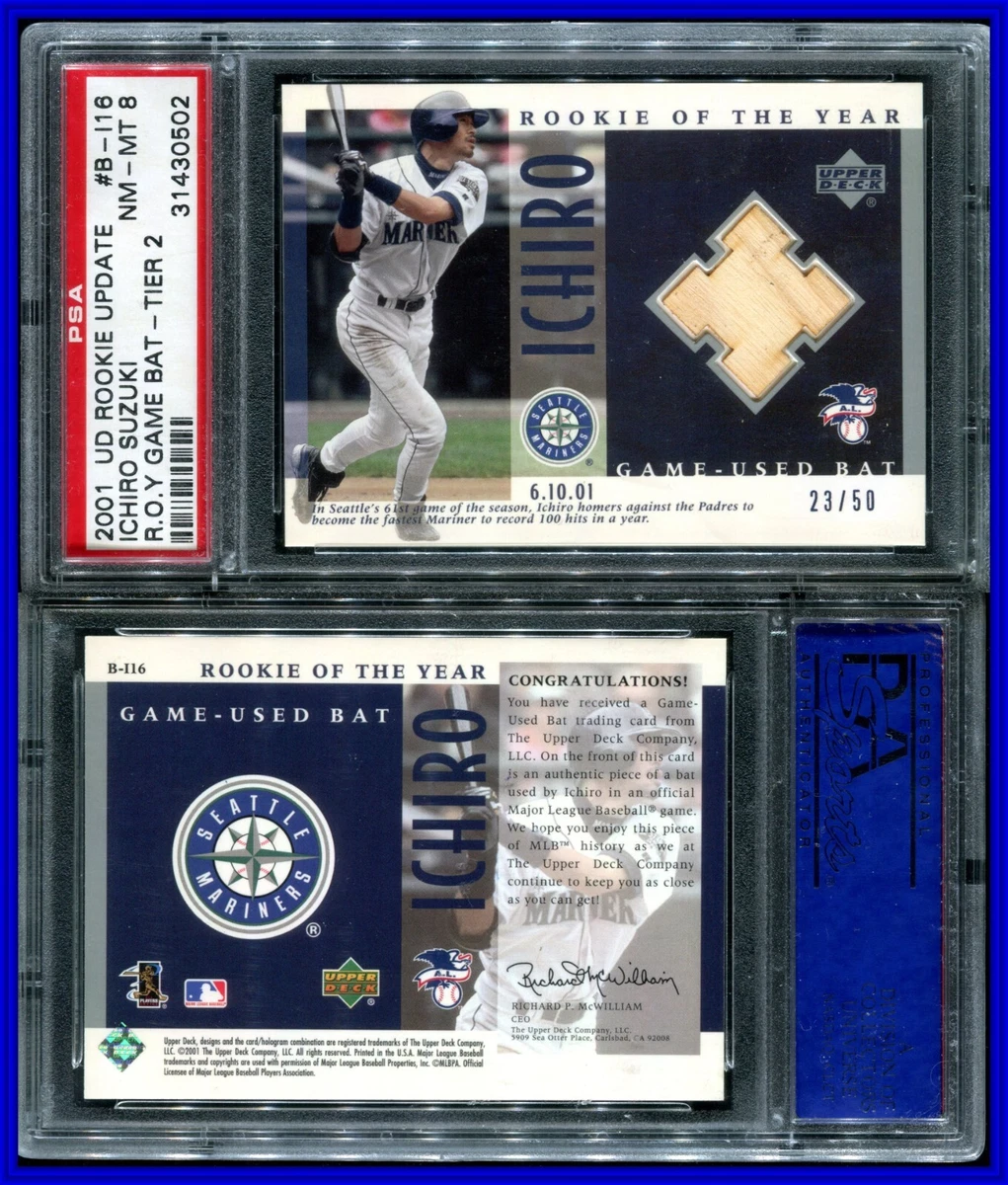 Upper Deck Ichiro Suzuki Baseball Sports Trading Cards