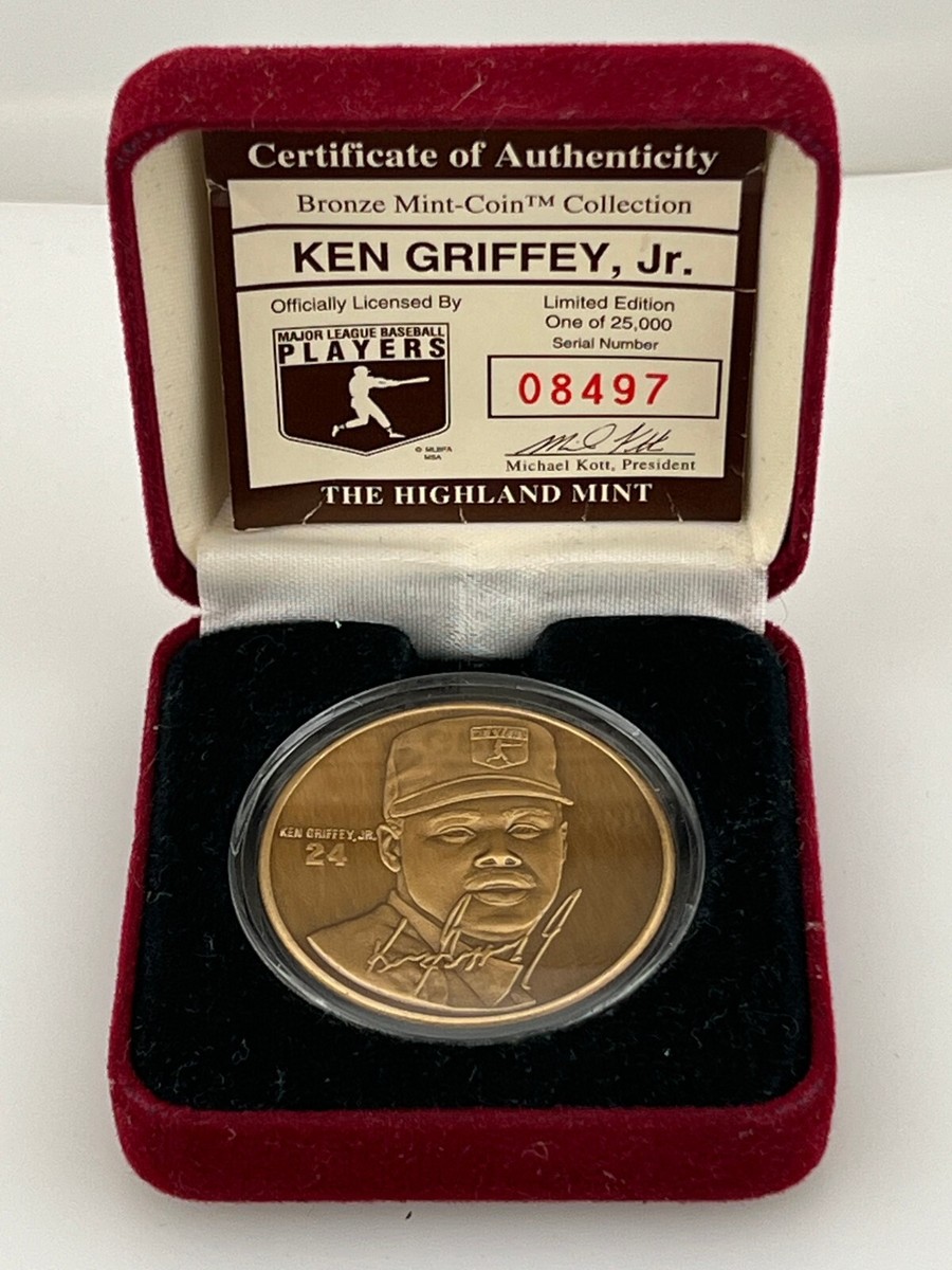 The Highland Mint Ken Griffey Jr. Bronze Mint-Coin /25000 | eBay