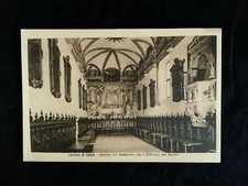 Postcard Certosa di Pavia Inner of the Refectory Fresco dei Seeds CF197