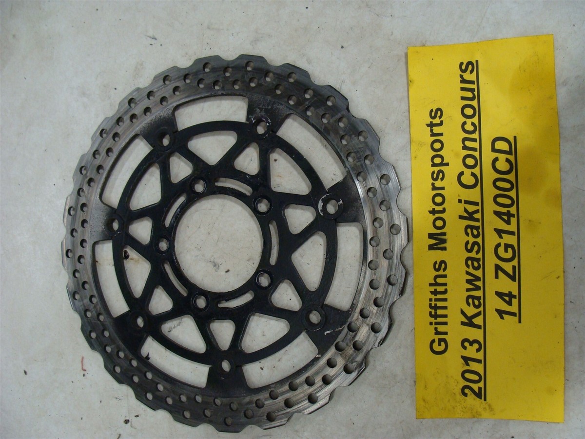 2013 Kawasaki Concours 14 ZG1400CD oem front disc brake rotor | eBay