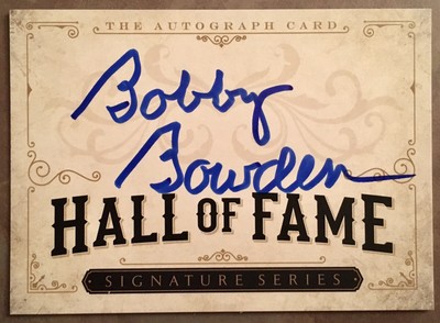 bobby bowden signature