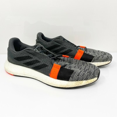 Adidas Mens Senseboost Go G26942 Gray Black Running Shoes Sneakers Size 11  | eBay