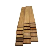 20 Pcs, Mahogany Cutoff Boards 22x 3x 1/8 to 1/2 Thin Stock Lumber Free Shipping
