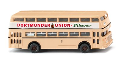 Wiking 072206 Doppeldeckerbus D2U (Büssing) ''Dortmunder Union'' 1:87 NEU OVP--