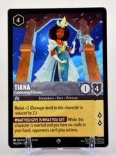 Disney Lorcana TCG Rise of the Floodborn Tiana Celebrating Princess 196/204 SR