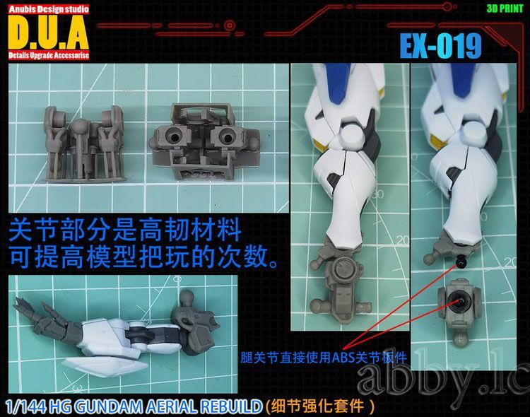 Holywings©さんの専門ページ for HG 1/144 XVX-016RN Aerial Rebuild Resin Heighten Details