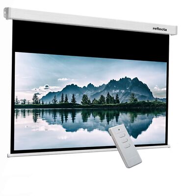 reflecta CrystalLine Beamer Motorleinwand 240 x 175 (236x133)cm 16:9 108'' HDTV